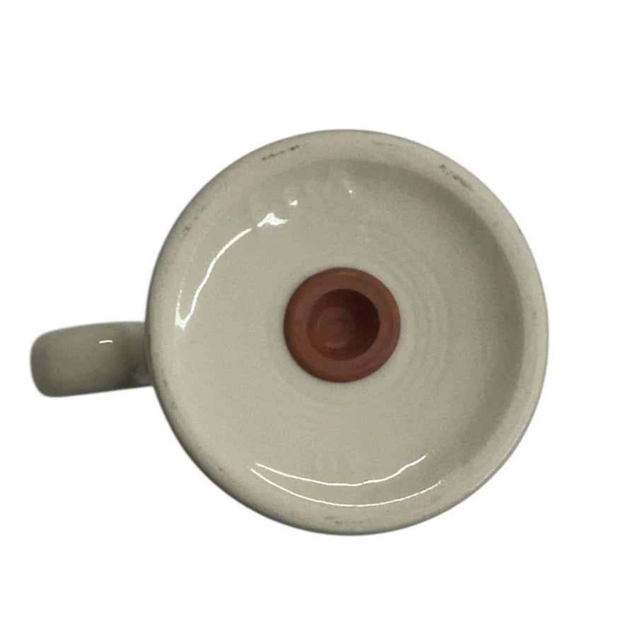 Fiesta - Linen Off-White Rangetop Salt Shaker Homer Laughlin HLC Ceramic Shaker