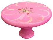 Pink Dollhouse Table W/4 Chairs Vintage Collectible Cute Miniature Wooden