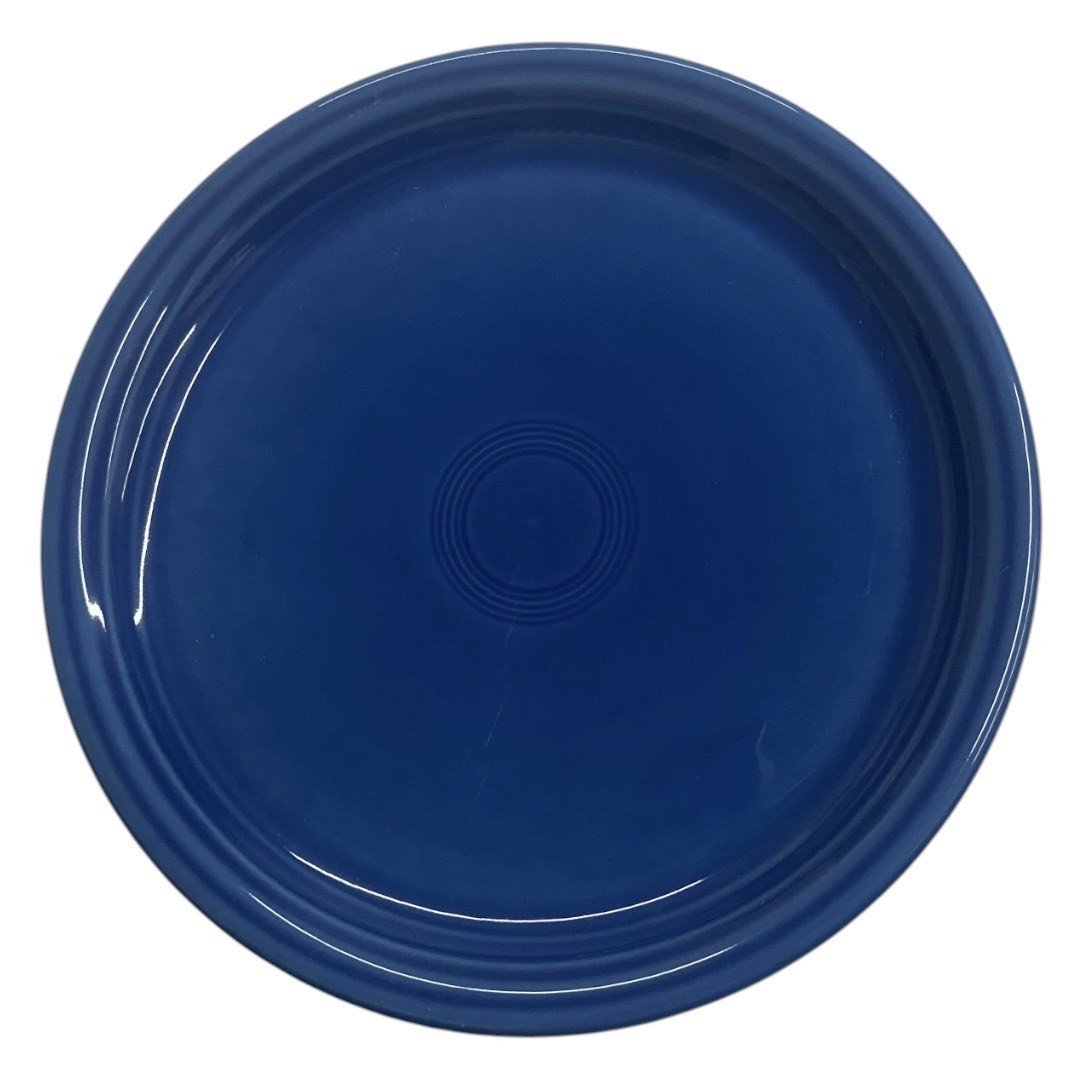 Fiesta - Lapis Blue Bistro Coupe Dinner Plate Homer Laughlin Ceramics