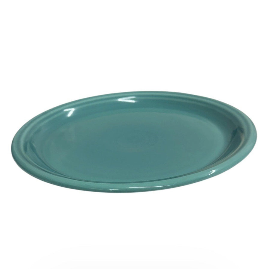 Fiesta - Turquoise Blue Bistro Coupe Dinner Plate Homer Laughlin Ceramics
