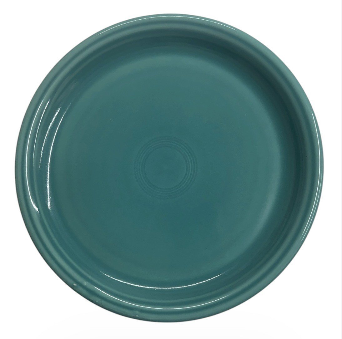 Fiesta - Turquoise Blue Bistro Coupe Dinner Plate Homer Laughlin Ceramics