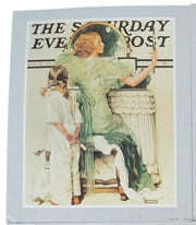 Norman Rockwell Saturday Evening Post Prints 1983 Set Of 4 Collectible 12"x10"