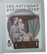 Norman Rockwell Saturday Evening Post Prints 1983 Set Of 4 Collectible 12"x10"