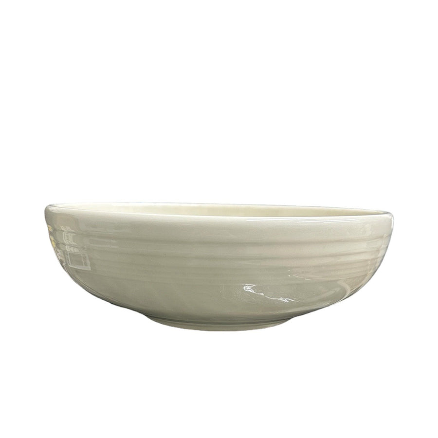 Fiesta - Linen Off-White Large Bistro Coupe Bowl Homer Laughlin HLC Ceramic Tableware