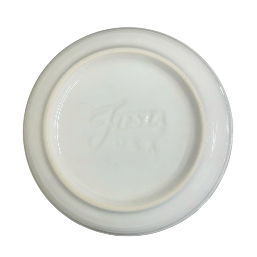 Fiesta - White Coupe Salad Bowl 24oz Homer Laughlin HLC Ceramic Bistro Tableware