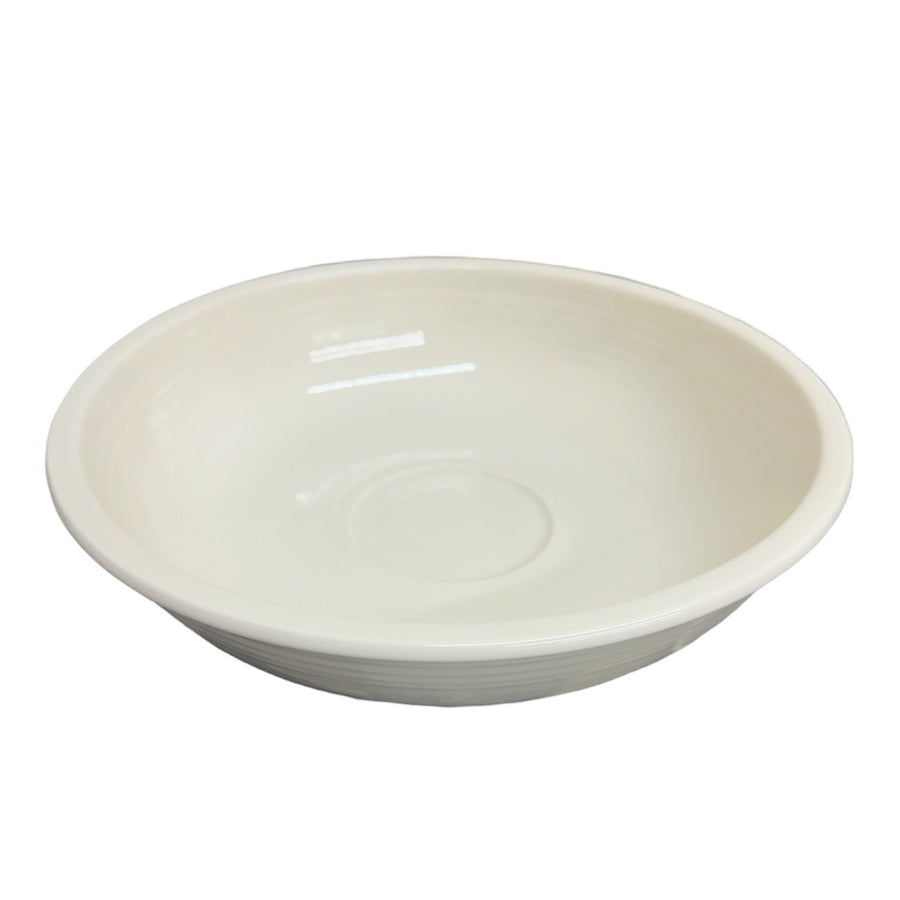 Fiesta - Linen Off-White Chip Bowl Homer Laughlin HLC Ceramic Party Serving (Dip Bowl Not Included)