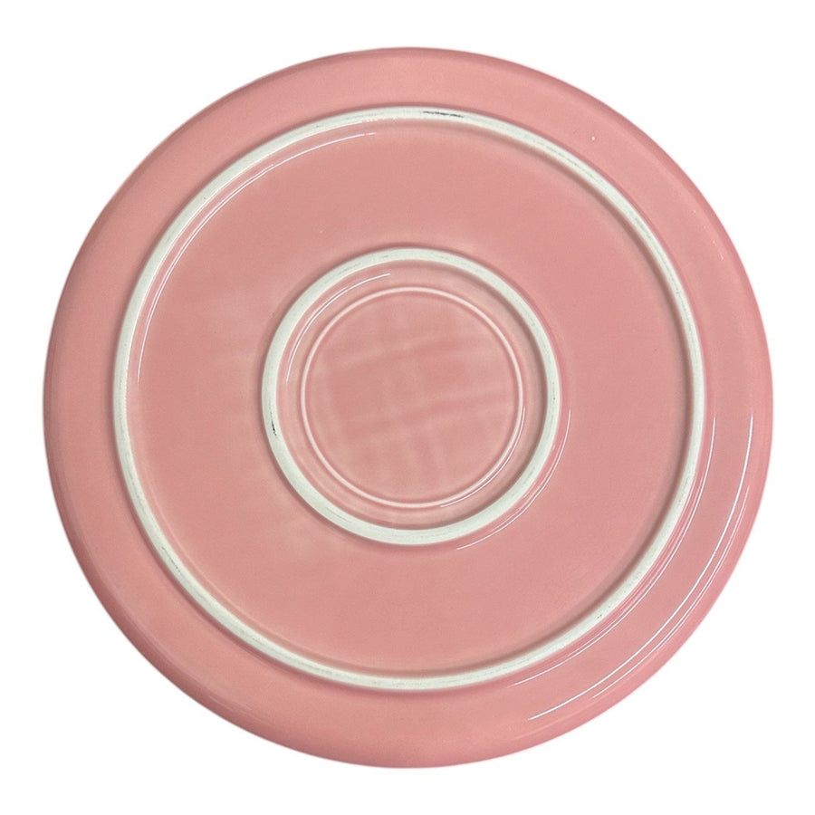 Fiesta - Peony Pink Cake Pedestal Homer Laughlin HLC Ceramic Display Stand