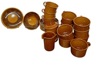 Taylor Smith & Taylor Cannes Dish Set 25 Pc Vintage Collectible Serveware