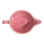 Fiesta - Peony Pink Individual Footed Creamer Homer Laughlin HLC Ceramic Pitcher (Retired)
