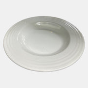Fiesta - White Rimmed Soup Pasta Bowl Homer Laughlin HLC Dinnerware