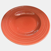 Fiesta - Persimmon Orange Rimmed Soup Pasta Bowl Homer Laughlin HLC Dinnerware