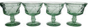 Fostoria Jamestown Goblets Set Of 4 Vintage Collectible Glassware Drinkware