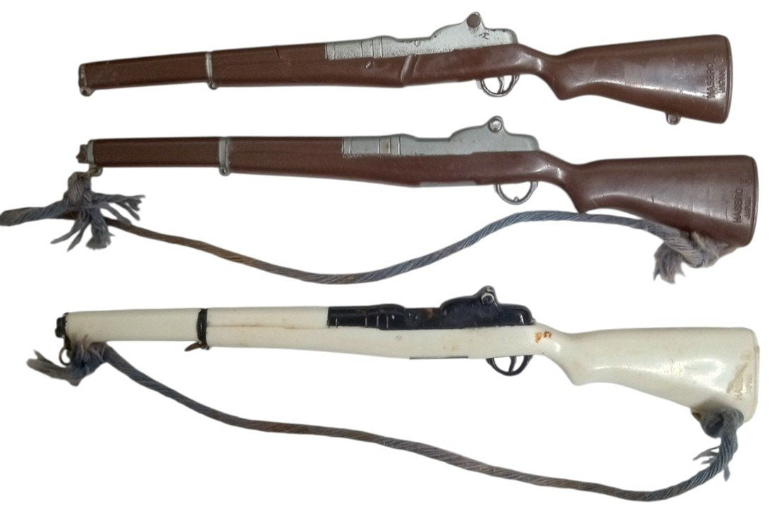 Hasbro GI Joe M1-Garand Rifle Action Figure Accessories Set Of 3 Vintage 1960s