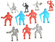 Medieval Knight Toy Playset Figures Set Of 11 Vintage Retro Collectible