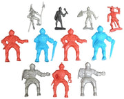 Medieval Knight Toy Playset Figures Set Of 11 Vintage Retro Collectible