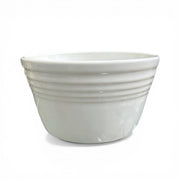 Fiesta - White Flower Pot & Base New In Box Homer Laughlin HLC Ceramic Decor