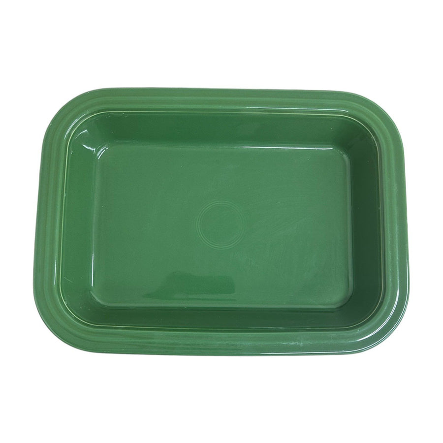 Fiesta - Jade Green Rectangular Casserole Baker 3 Quart Homer Laughlin HLC Ceramic Dish