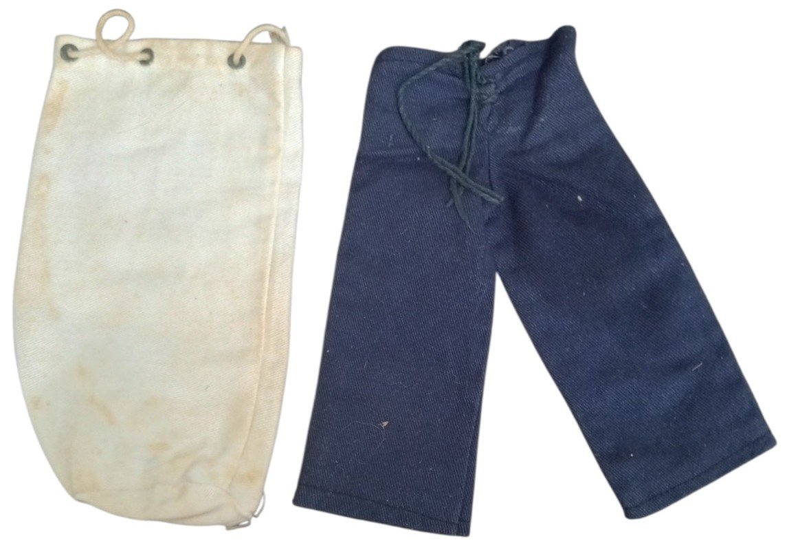 Hasbro GI Joe Shore Patrol Pants & Bag Toy Accessories Vintage Retro Nostalgic