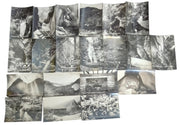 Photos Lost River NH Set Of 20 Mini Black & White Vintage Collectible Souvenir