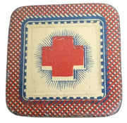 Johnson & Johnson Thapsia Plaster Tin/Can 1930s Empty Antique Collectible Decor