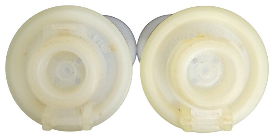 Tupperware Salt & Pepper Shakers White Vintage Retro Collectible Kitchenware