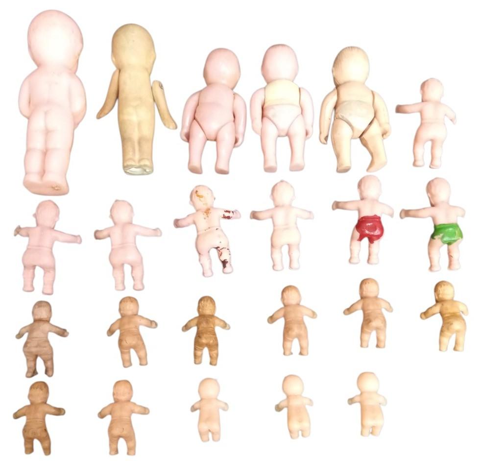 Miniature Baby Toy Figures Set Of 23 Vintage Collectible Cute Dollhouse