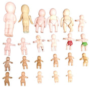 Miniature Baby Toy Figures Set Of 23 Vintage Collectible Cute Dollhouse