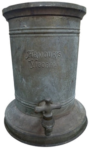 Armour's Vigoral Metal Drink Dispenser Likely 1900s Antique Collectible Unique