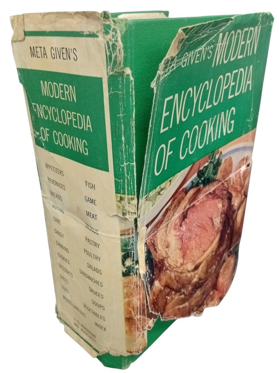 Cookbook Meta Given's Modern Encyclopedia Of Cooking Vintage Collectible 1952