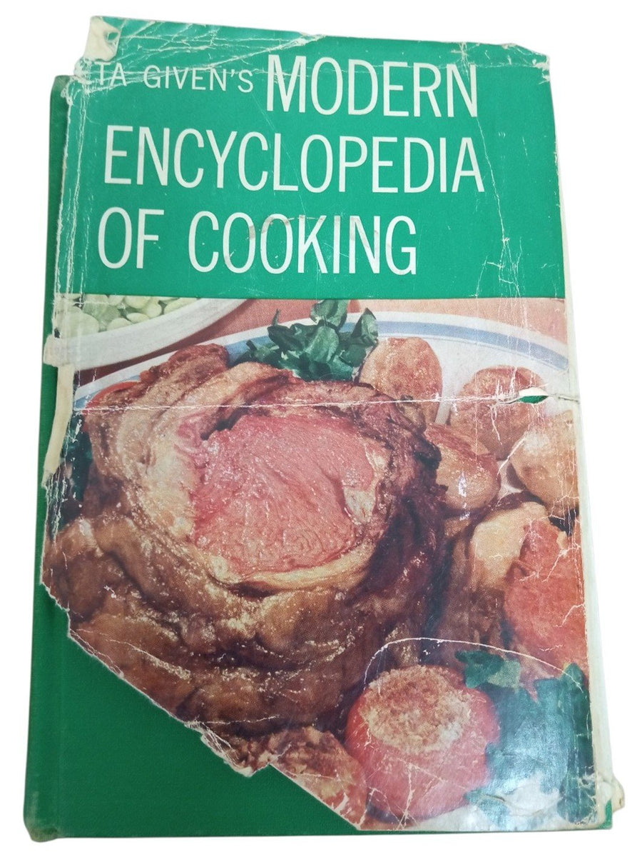 Cookbook Meta Given's Modern Encyclopedia Of Cooking Vintage Collectible 1952