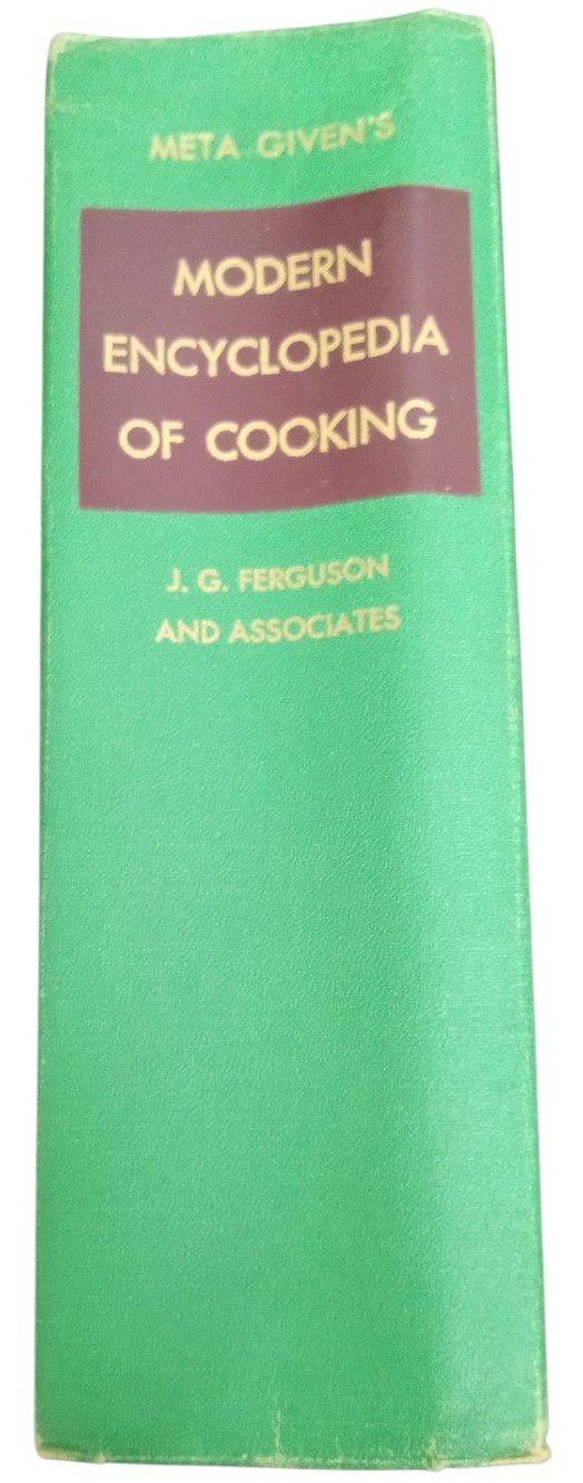 Cookbook Meta Given's Modern Encyclopedia Of Cooking Vintage Collectible 1952