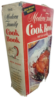 Book Meta Given Modern Family Cookbook 1953 Vintage Collectible Cooking