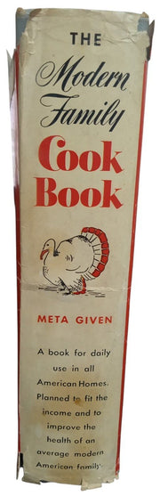 Book Meta Given Modern Family Cookbook 1953 Vintage Collectible Cooking