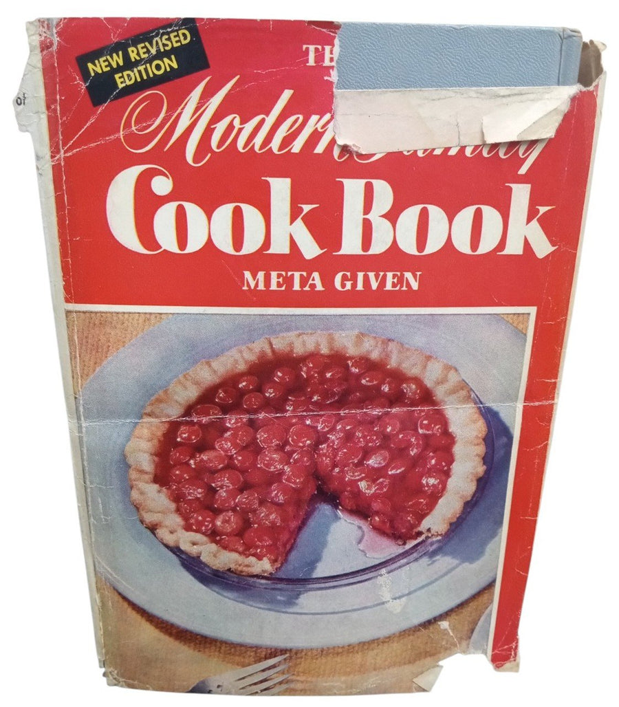 Book Meta Given Modern Family Cookbook 1953 Vintage Collectible Cooking