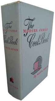 Book Meta Given Modern Family Cookbook 1953 Vintage Collectible Cooking