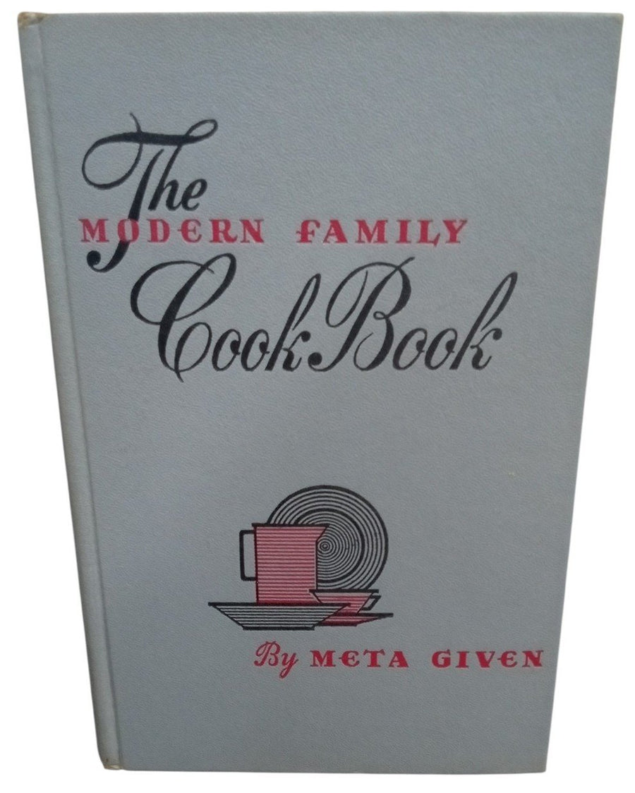 Book Meta Given Modern Family Cookbook 1953 Vintage Collectible Cooking