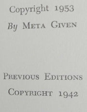Book Meta Given Modern Family Cookbook 1953 Vintage Collectible Cooking