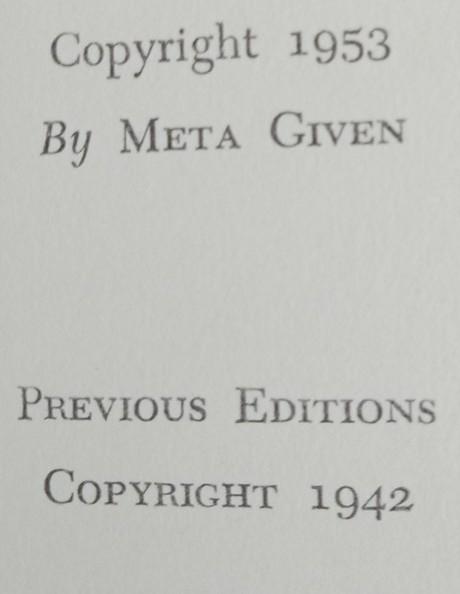 Book Meta Given Modern Family Cookbook 1953 Vintage Collectible Cooking