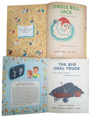 Ding Dong School Books Miss Frances 1950s Big Coal Truck & Jingle Bell Jack