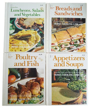 Cookbooks Banner Press Home Cooking Library 1978 Set Of 4 Vintage Collectible