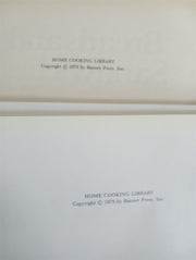 Cookbooks Banner Press Home Cooking Library 1978 Set Of 4 Vintage Collectible