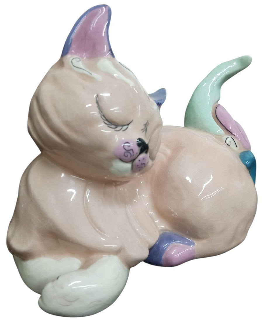 Kay Finch Ceramic Cat Figure/Statue Vintage Cute Collectible Nostalgic Gift Idea
