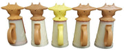 Whirley Industries Moo Cow Creamers Set Of 5 Vintage Collectible Nostalgic