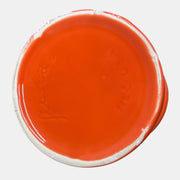 Fiesta - Poppy Orange BOTTOM of Large 3 Quart Canister Homer Laughlin