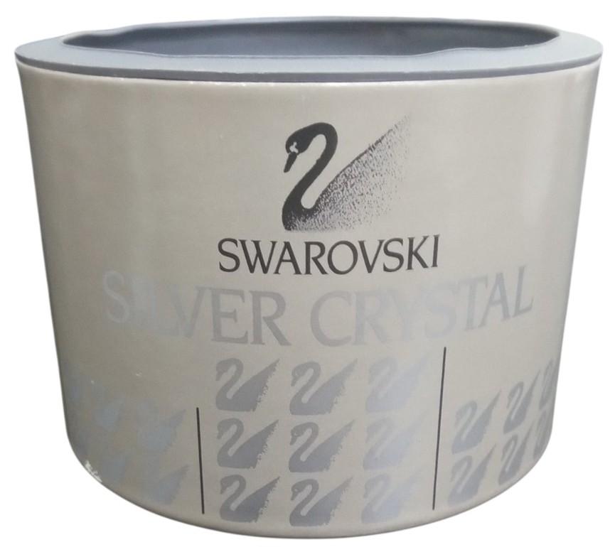 Swarovski Crystal Baby Penguins W/Original Box & Ice Slab Base Cute Collectible