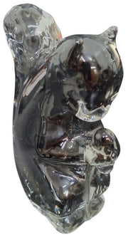 Reijmyre Black Squirrel Glass Figure Vintage Collectible Knick Knack Gift Idea