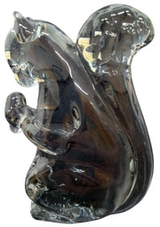 Reijmyre Black Squirrel Glass Figure Vintage Collectible Knick Knack Gift Idea