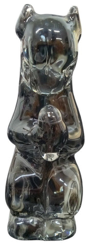 Reijmyre Black Squirrel Glass Figure Vintage Collectible Knick Knack Gift Idea
