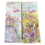 Avon Exclusive Vintage Set of Two Spring Blossom and Spring Petals Barbies