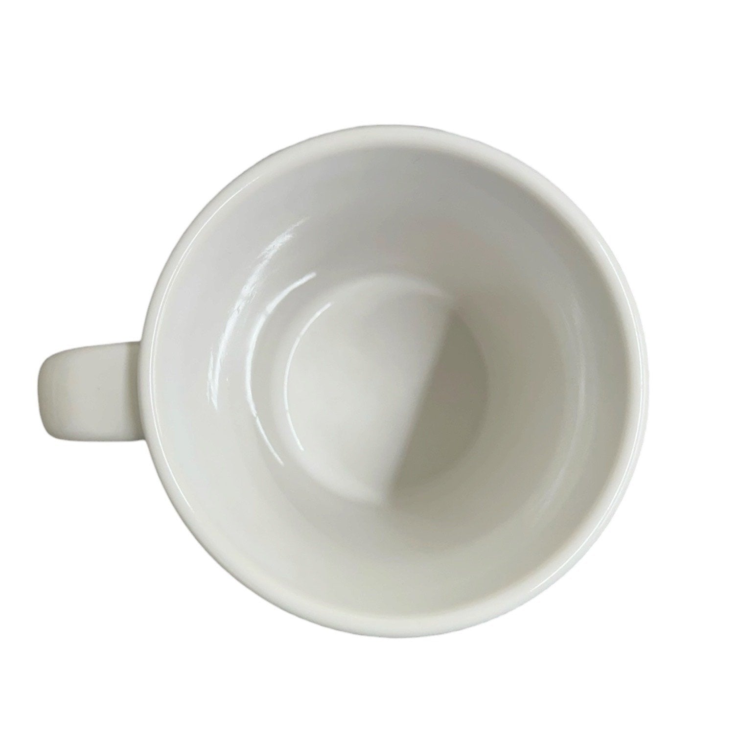 Fiesta - White 15oz Tapered Mug Homer Laughlin HLC Ceramic Coffee Cup